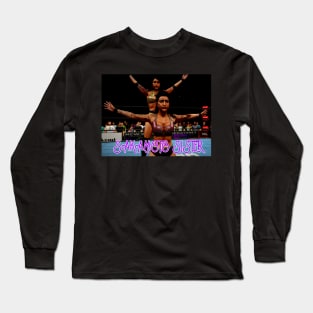 SAKAMOTO SISTER ASPW TAG TEAM WOMENS CHAMPION Long Sleeve T-Shirt